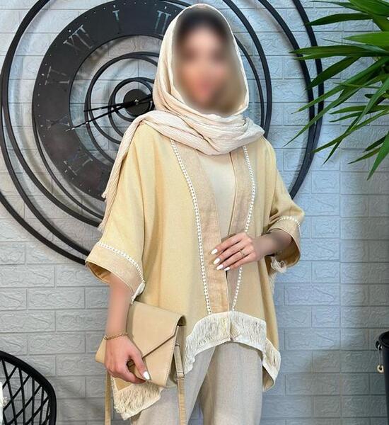 عکس مدل مانتو ریش دار جدید