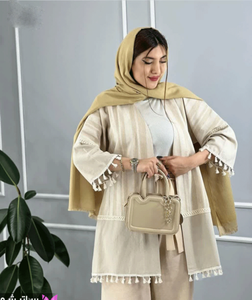 عکس مدل مانتو ریش دار جدید