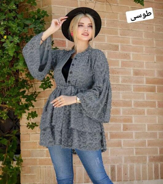 عکس مدل مانتو ریش دار جدید