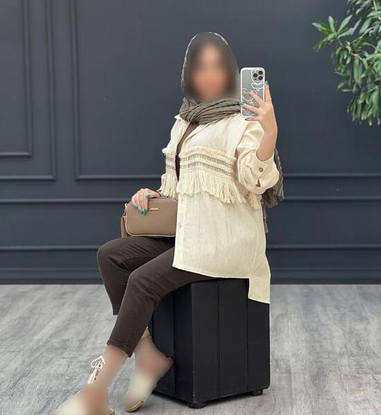 عکس مدل مانتو ریش دار جدید