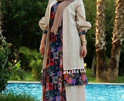 عکس مدل مانتو سنتی جدید در اینستاگرام