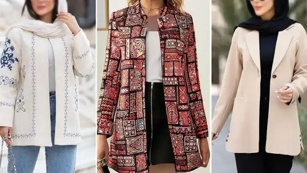عکس مدل مانتو خارجی جدید