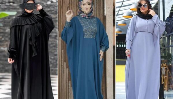 عکس مدل مانتو جدید خفاشی بلند