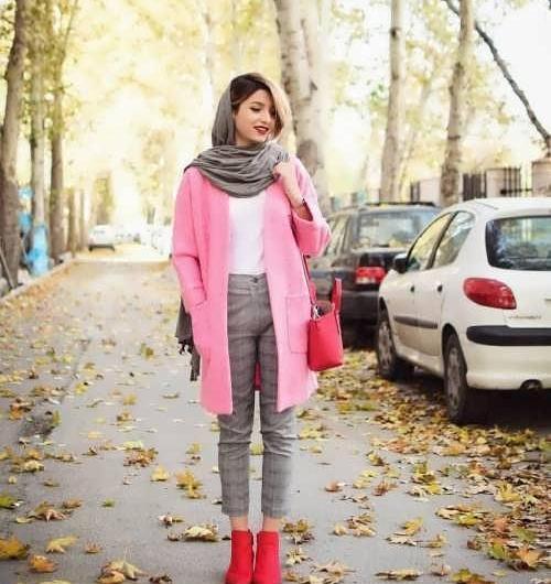 عکس مدل مانتو جدید کوتاه جلو باز دخترانه