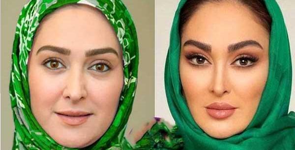 عکس بازیگران مدل مانتو تهرانی جدید