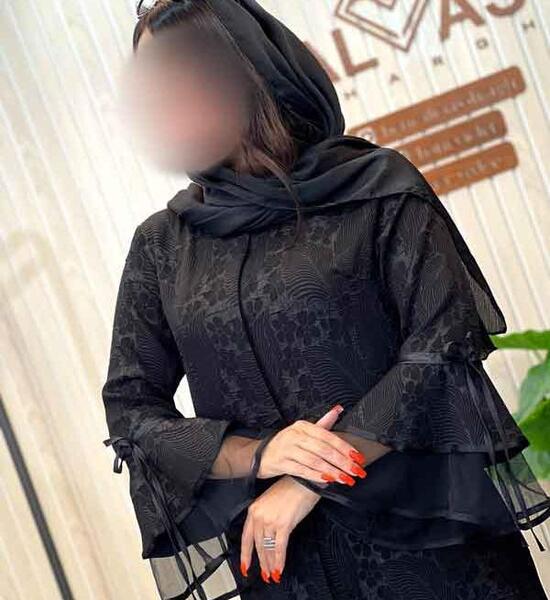 عکس مدل مانتو مشکی جدید ترکیبی
