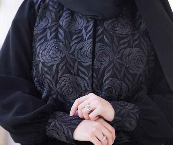 عکس مدل مانتو مشکی جدید ترکیبی