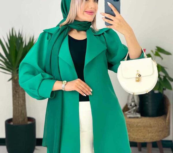 عکس مدل مانتو پفی جدید