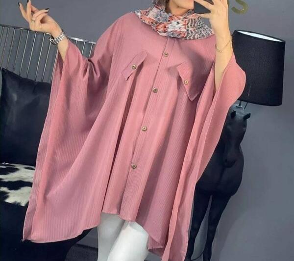 عکس انواع مدل مانتو پانچ جدید