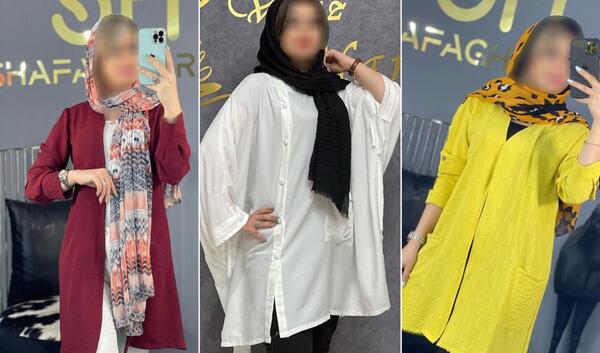 عکس مدل مانتو تابستانی جدید با پارچه ابروبادی