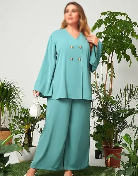 عکس مدل مانتو جدید زنانه برای افراد چاق