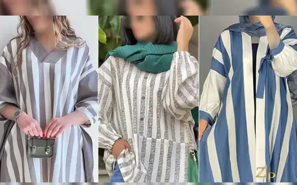 عکس مدل مانتو جدید تابستانه برای افراد چاق