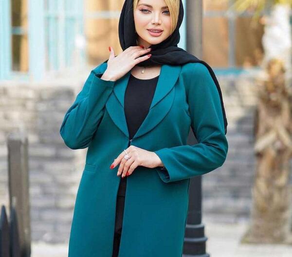 عکس مدل یقه مانتو اسپرت جدید