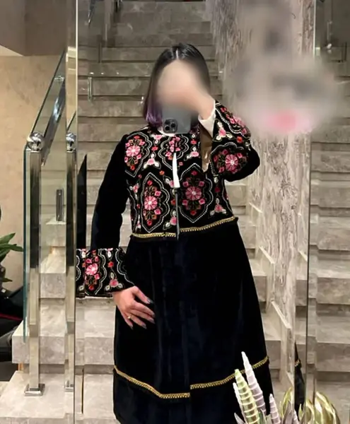 عکس مدل مانتو مخمل پاییزه