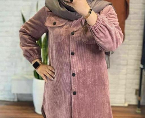 عکس مدل مانتو مخمل کبریتی