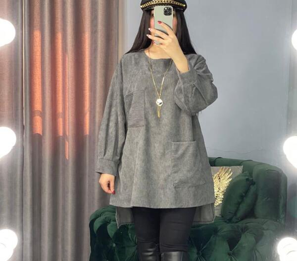 عکس مدل مانتو مخمل جلو بسته