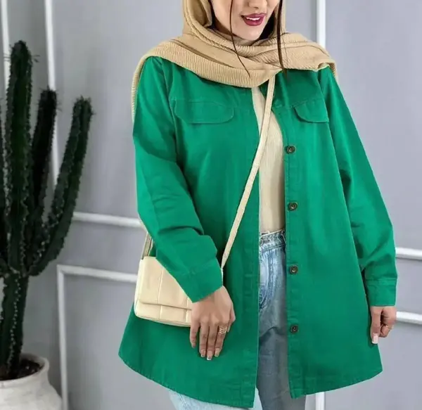 عکس مدل مانتو اسپرت کتان جدید