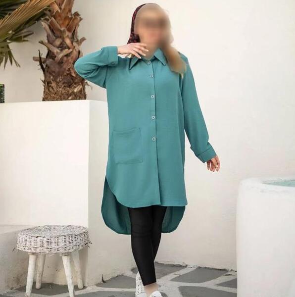 عکس مدل مانتو اسپرت کتان جدید