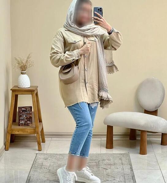 عکس مدل مانتو اسپرت کتان دخترانه