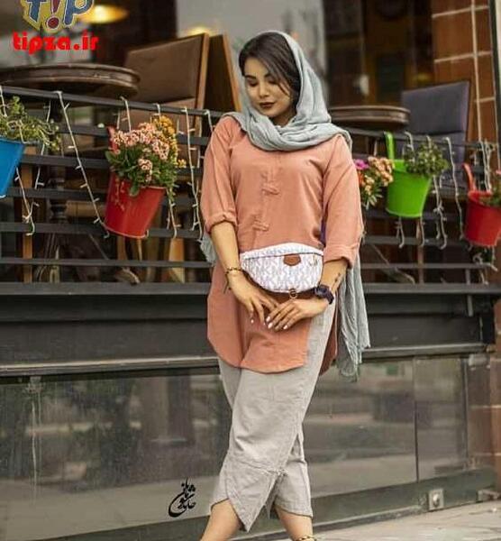 عکس مانتو نخی مدل مانتو تابستانی اسپرت
