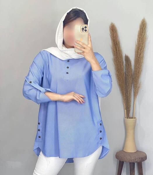 عکس مانتو نخی مدل مانتو تابستانی اسپرت