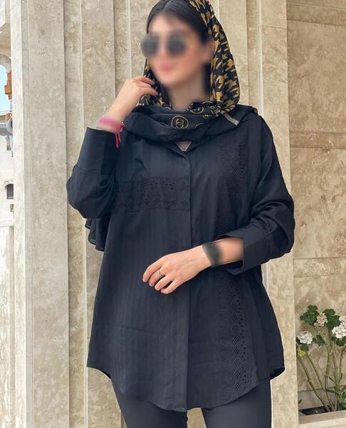 عکس مانتو اسپرت مدل پیراهن مردانه