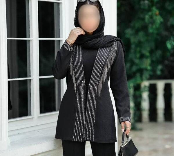عکس مدل مانتو کتی مجلسی اسپرت