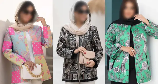 عکس مدل مانتو لنین مشکی اسپرت