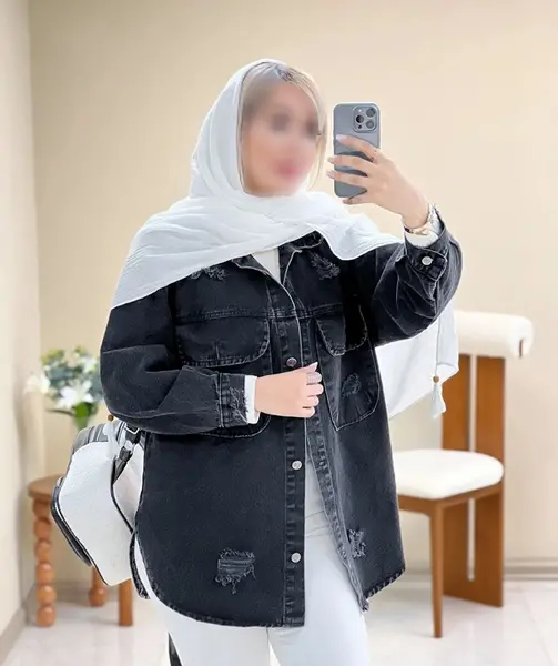عکس مدل مانتو لی اسپرت مشکی