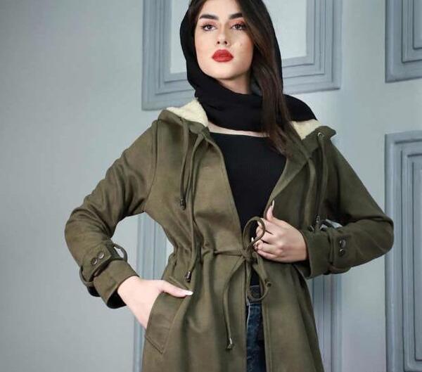 عکس مدل مانتو اسپرت کلاه دار جدید