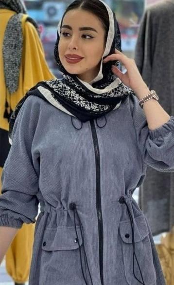 عکس مدل مانتو پاییزه اسپرت کلاه دار