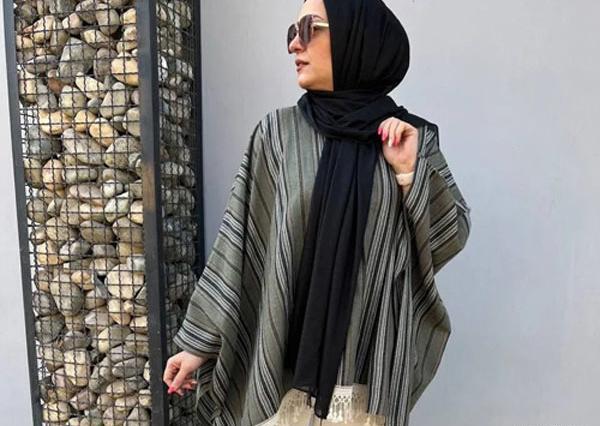 عکس مدل مانتو نخی ساده و شیک کوتاه