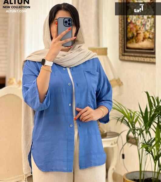 عکس مدل مانتو کوتاه نخی تابستانی دخترانه