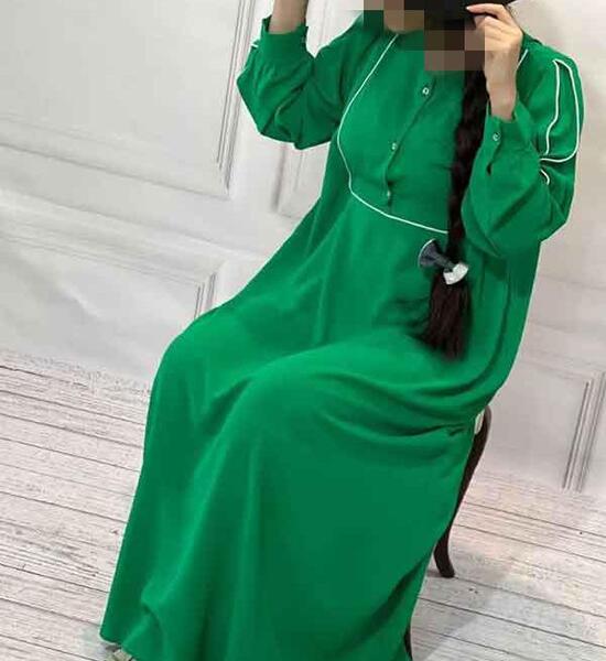 عکس مدل مانتو تابستانی نخی بلند دخترانه