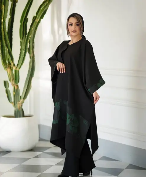 عکس مدل مانتو عبایی اسپرت