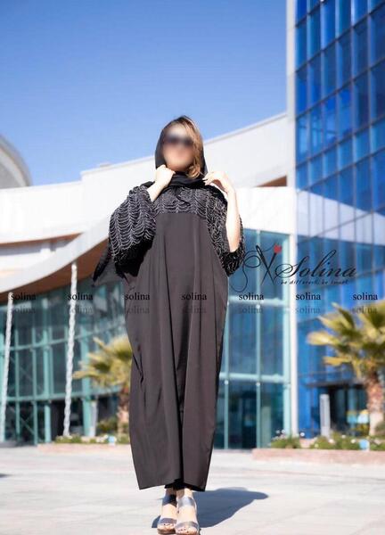 عکس مدل مانتو عبایی اسپرت