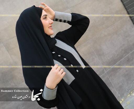 عکس مدل مانتو عبایی اسپرت