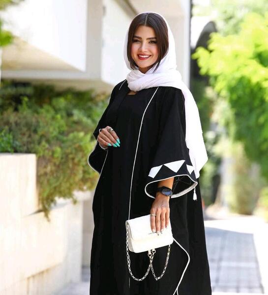 عکس مدل مانتو عبایی اسپرت