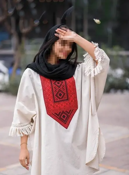 عکس مدل مانتو اسپرت سفید جدید