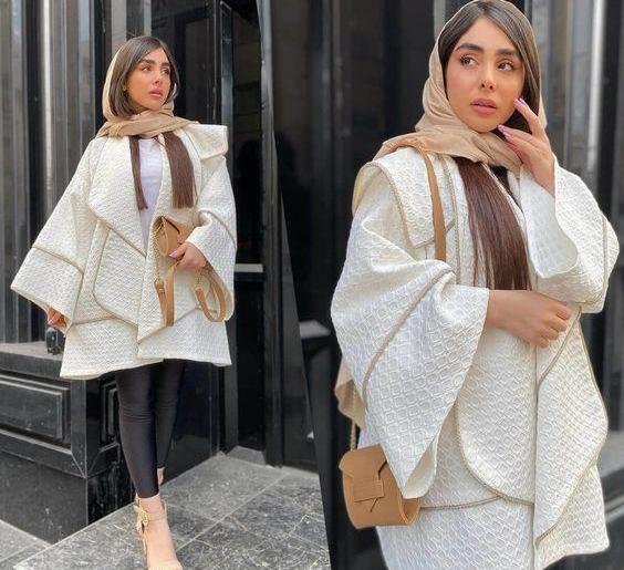 عکس مدل مانتو سفید اسپرت دخترانه