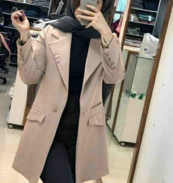 عکس مدل مانتو اسپرت با پارچه شانتون نخ