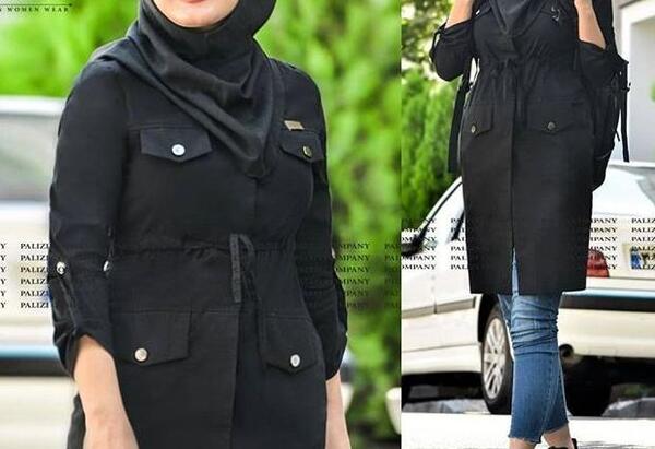 عکس مدل مانتو شیک اسپرت دانشجویی