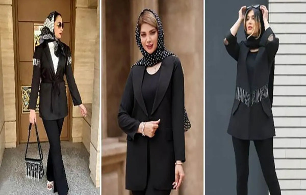 عکس مدل مانتو برای دختر 12 ساله اسپرت مشکی