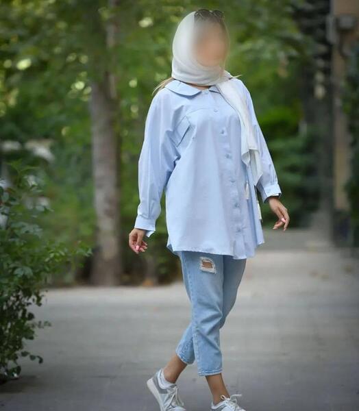 عکس مدل مانتو تابستانی سفید اسپرت