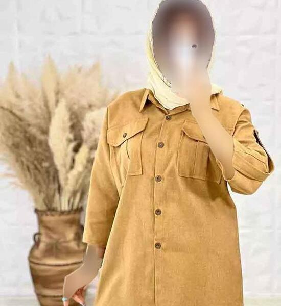 عکس مدل مانتو اسپرت لنین ساده