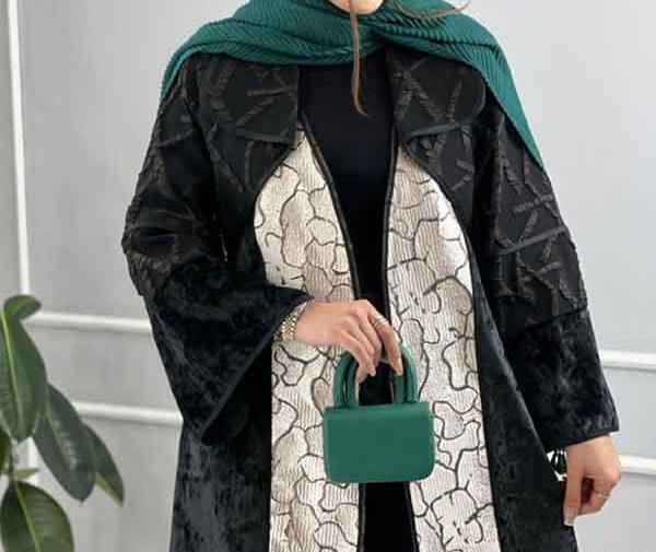 عکس مدل مانتو اسپرت با پارچه ژاکارد