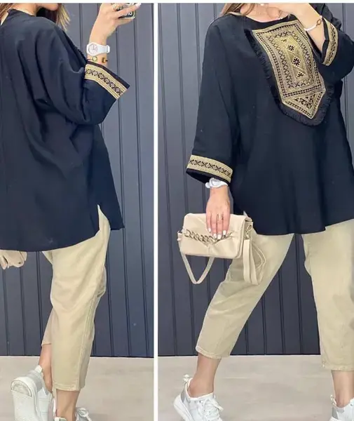 عکس مدل مانتو اسپرت زنانه ۱۴۰۲