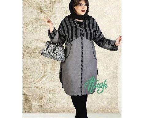 عکس مدل مانتو زنانه اسپرت سایز بزرگ