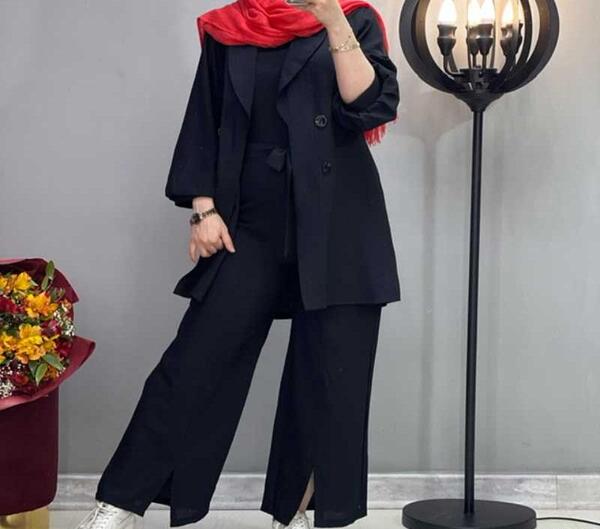 عکس مدل مانتو شلوار اسپرت زنانه