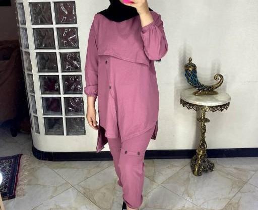 عکس مدل مانتو شلوار اسپرت زنانه
